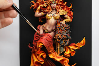 paint premium warhammer 40k, sigmar, dnd miniatures