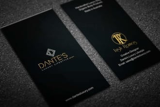 design unique custom business, visiting cards