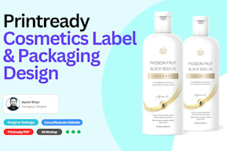 do product label design, cosmetics label, supplement labels, and custom labels