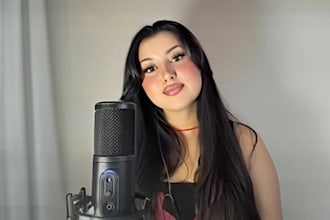 be your female singer or songwriter in english or arabic or french