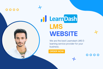 develop your elearning wordpress website with learndash lms