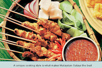 send you the five recipies of Malaysian food for you to try and feel Malaysian delight time with your family and friends