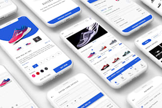 create high quality ecommerce mobile app or website