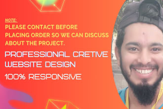 be your front end website designer html css bootstrap