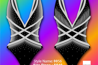 convert your logo or artwork into a rhinestone template