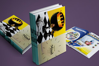 design an outstanding ebook cover, kindle or book cover art