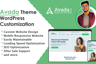 customize wordpress avada theme