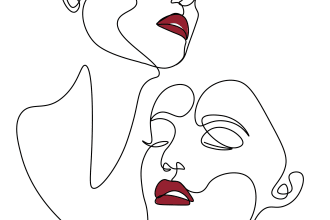 draw feminine and elegant custom line art design in 24 hours