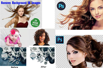 do photoshop, background removal, face swap or resize your photo professionally