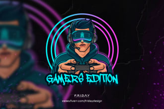 design awesome game, mascot, twitch and esport logo