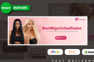 design web, shopify banner, facebook cover, google ads etc