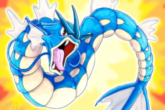draw your favourite pokemon or fakemon in my style