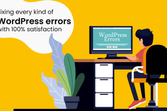 fix wordpress issues, errors, and bugs in 6 hours