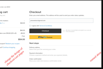 do woocommerce customization on checkout,cart,product and other pages