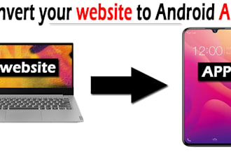 convert website to mobile app
