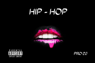 make pro hip hop dj mix from your playlist