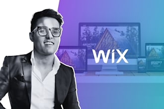 create wix website professionally