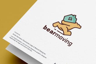 create premium modern mascot or animal logo design