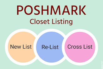 do product listing on your poshmark closet
