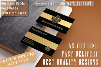 design your outstanding business card ready to print