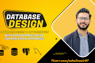 do database design, sql, and erd for sql server and mysql