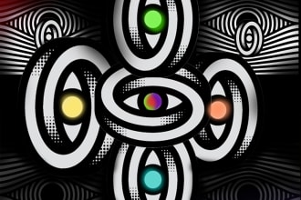 create 3d optical illusion tshirt logo banner game puzzle more