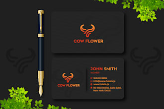 design an awesome, business card, stationery flyer, brochure