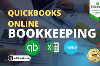 do quickbooks bookkeeping with setup, clean up, catch up and reconciliation