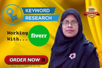 do professional SEO keyword research and competitor analysis