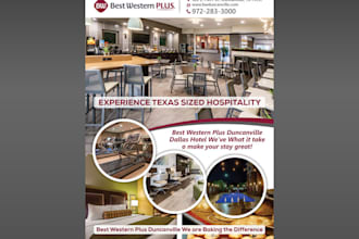 design a one page flyer