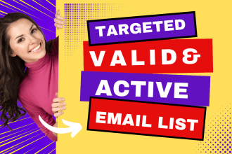 make niche targeted email list on targeted topics and country