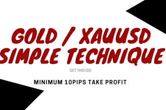 show how to trade gold and profitable