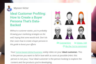 write engaging articles for your online business, marketing or saas blog