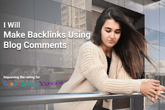make backlinks using blog and forum comments