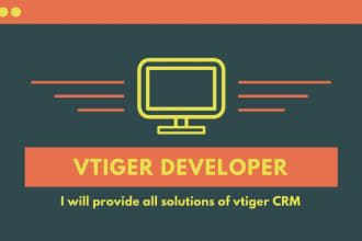 work on vtiger CRM