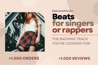 make beats for singers or rappers