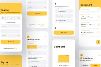 ui UX design for android and ios apps with figma