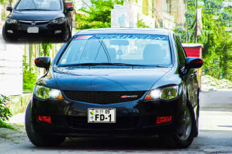 modify and tune your car in adobe photoshop