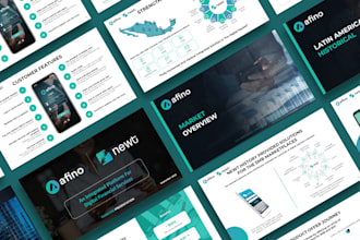 create investor pitch deck with market research