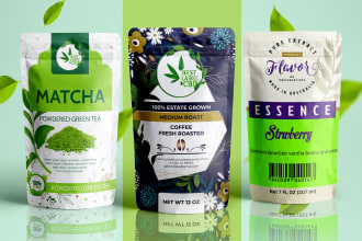 do packaging, label design, product labels, and pouch bag
