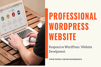 create a wordpress website design, blog or landing page