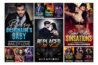 design fantasy, erotic, romance book cover, and ebook cover