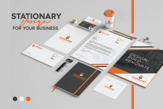 design business card, letterhead, and stationery items