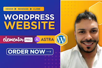 edit, renew, clone, redesign, build websites with wordpress and elementor pro