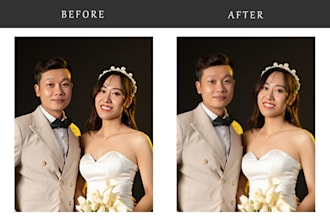 fix upscale and blurry images quality, unblur family photos