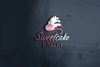 create bakery, elegant, cake, spa, roofing, construction and gaming logo design
