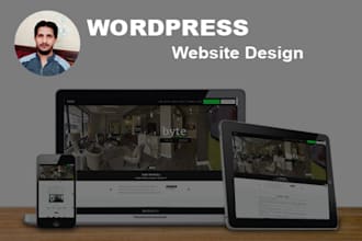 modern wordpress website design