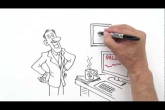 create video scribe or whiteboard animation video explainer to boost your visitor engagement