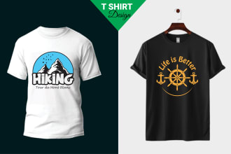 create custom typography retro vintage t shirt design