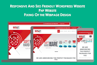 be your professional elementor website developer